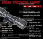 M951 Tactical Light LED Version Super Bright